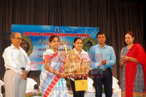 TCW felicitates Dipa Karmakar TCW felicitates Dipa Karmakar